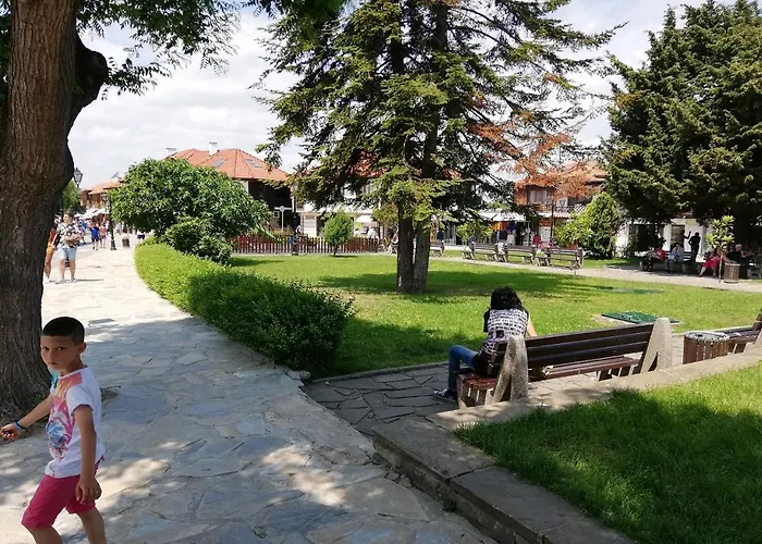 Charis Cozy Family At Sun Village Complex Close To The Апартаменти *